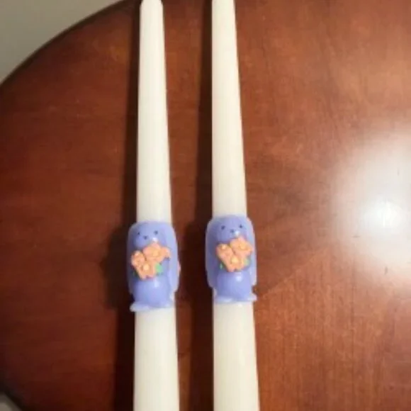 Spring Bunny Tapers - Picture 2 of 8